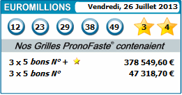 results euromillions for 26 juillet 2013